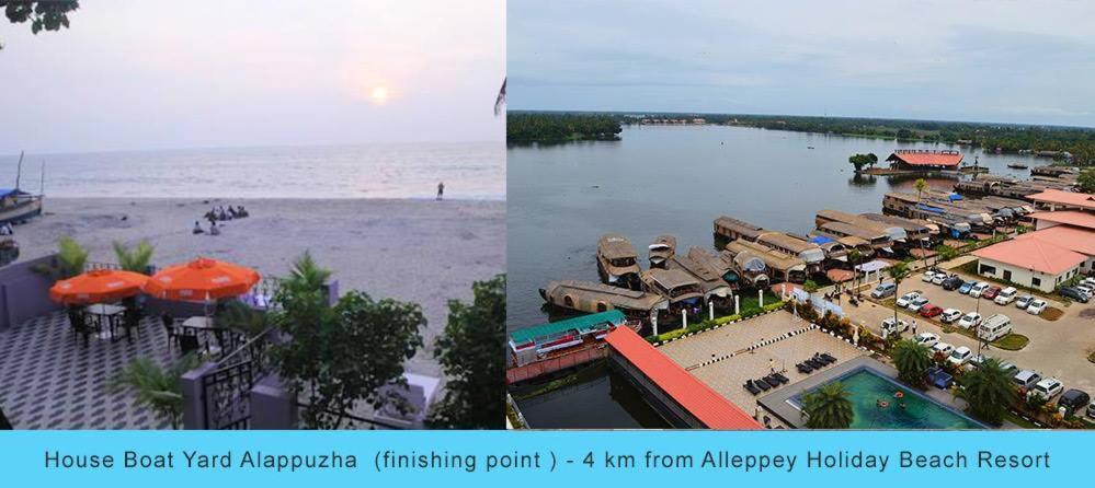 Alappuzha Alleppey Holiday Beach Resort מראה חיצוני תמונה